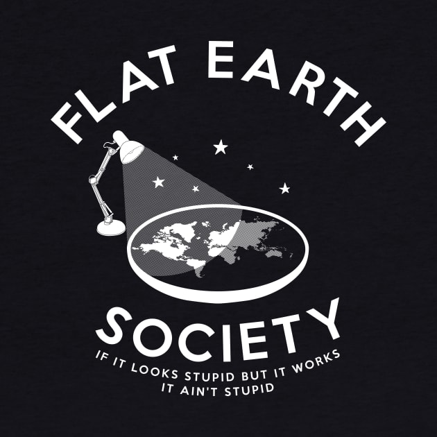 Flat earth society (explained) by Bomdesignz